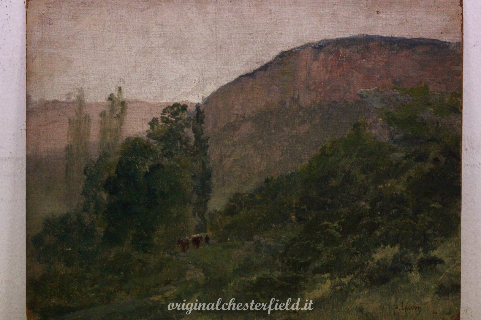 061_olio_tavola_oil_panel_board_bosco_wood_mucca_cow_montagna.jpg