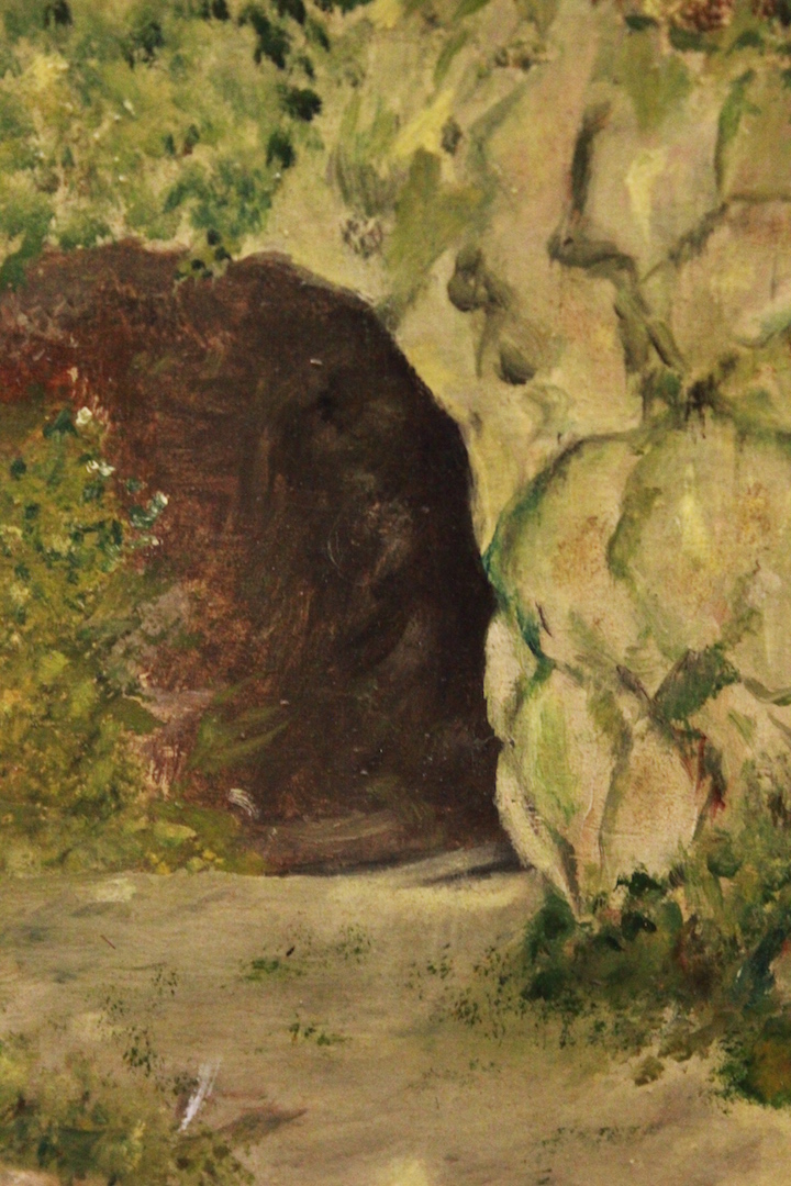 090_quadro_dipinto_olio_tavola_oil_panel_board_painting_landscape_paesaggio_grotta_3.jpg