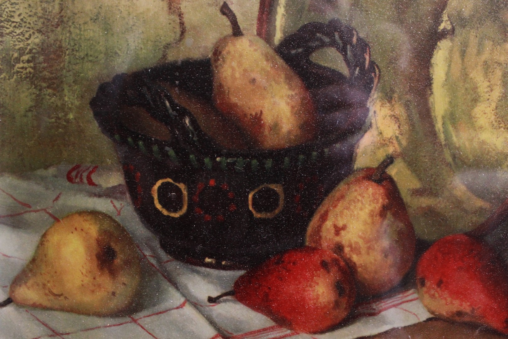 Natura Morta Con Cesto Di Frutta Stampa 079 Divani Originali Chesterfield Brescia Vendita E Noleggio