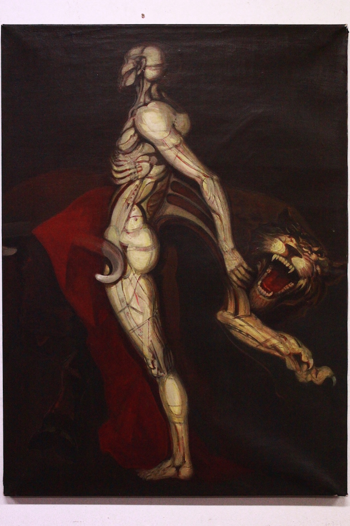 126_voltolina_corrida_esistenziale_olio_tela_dipinto_oil_canvas_painting_1982.jpg