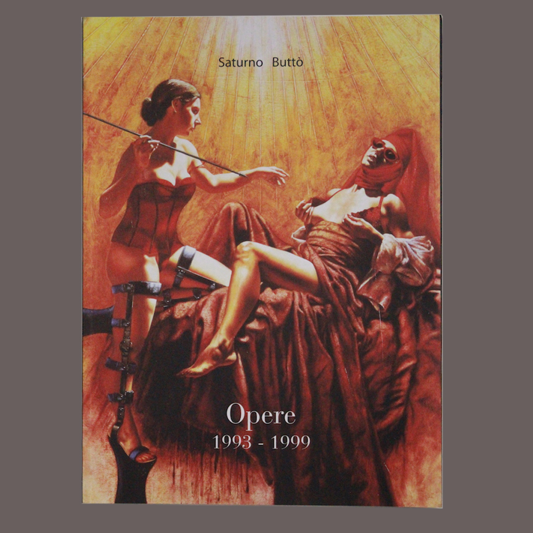 128_libro_book_Saturno_Buttò_121_pagine_monografia_quadri_dipinti_ITA_Italia_Italiano_0