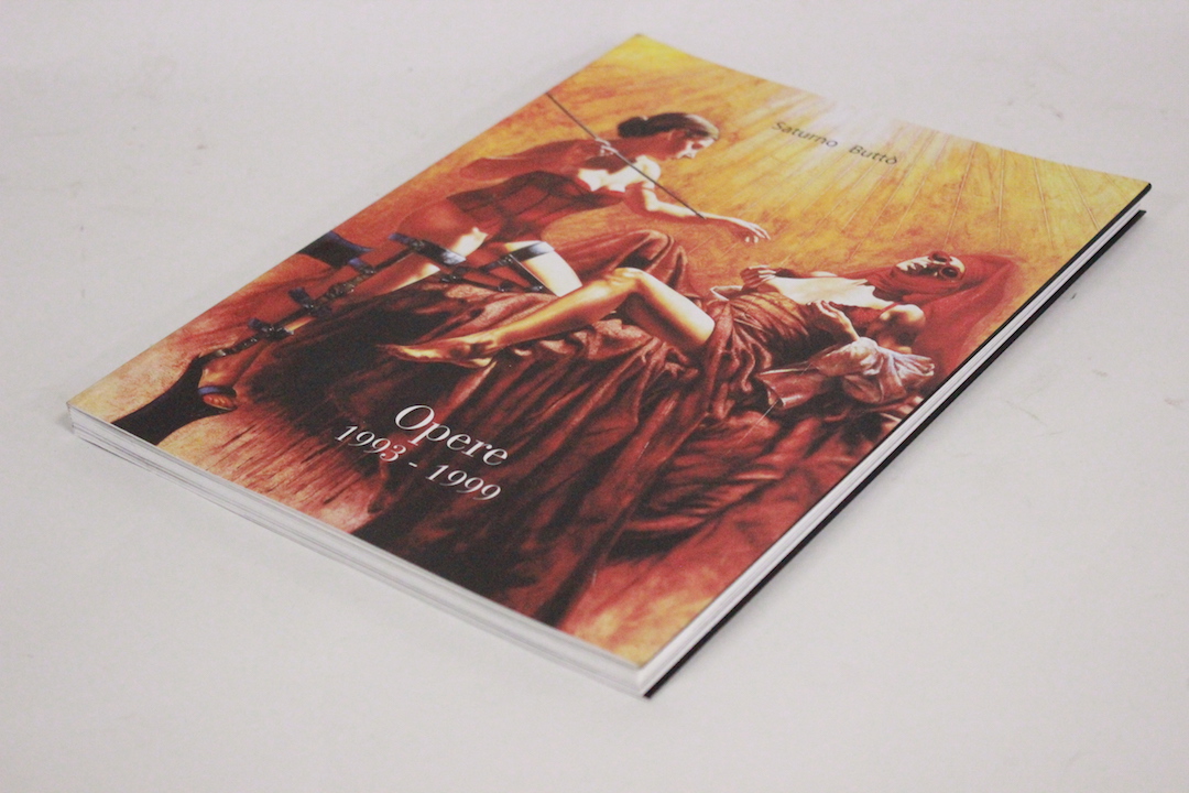 128_libro_book_Saturno_Buttò_121_pagine_monografia_quadri_dipinti_ITA_Italia_Italiano_2