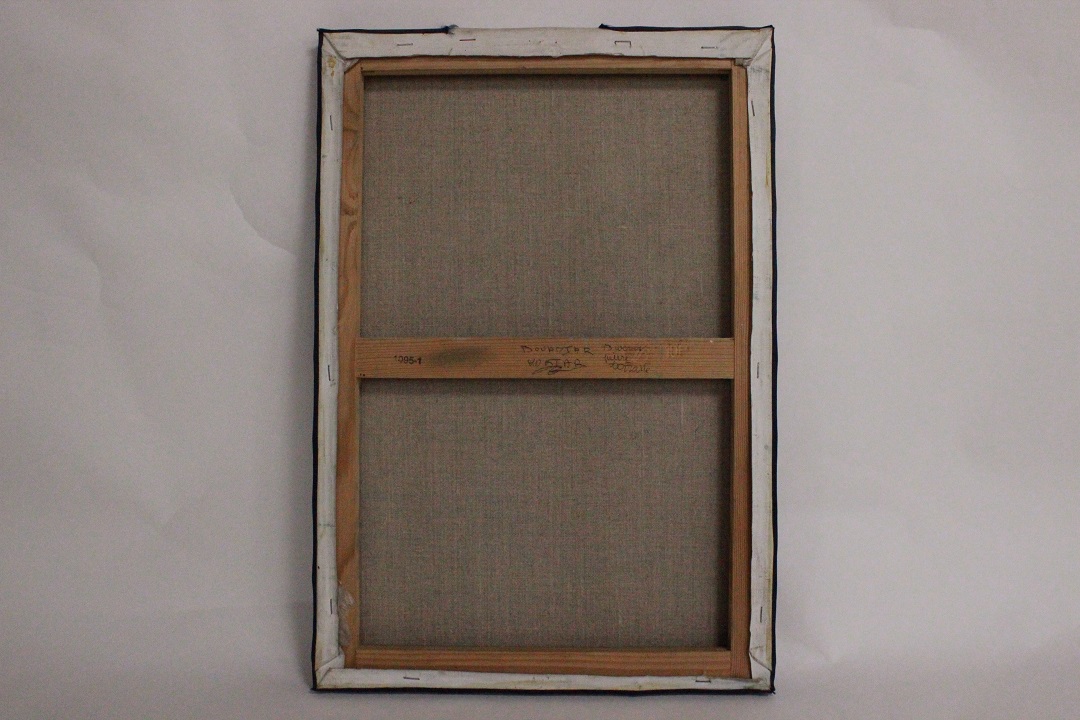 157_quadro_dipinto_olio_su_tela_donna_blu_feto_painting_firma_firmato_francese_Francia_FRA_7