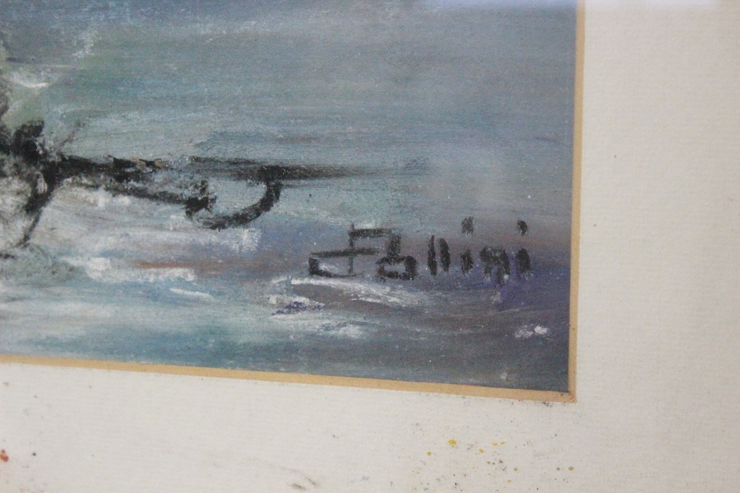 169_quadro_painting_cornice_frame_vetro_glass_pastello_su_carta_pastel_on_paper_paesaggio_landscape_9