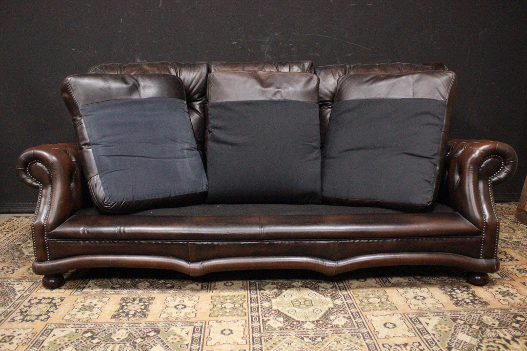 741_Divano_Sofa_bergere_3P_tre_posti_three_seaters_leather_pelle_marrone_terra_brown_originale_original_Brescia_Roncadelle_english_inglese_UK_10
