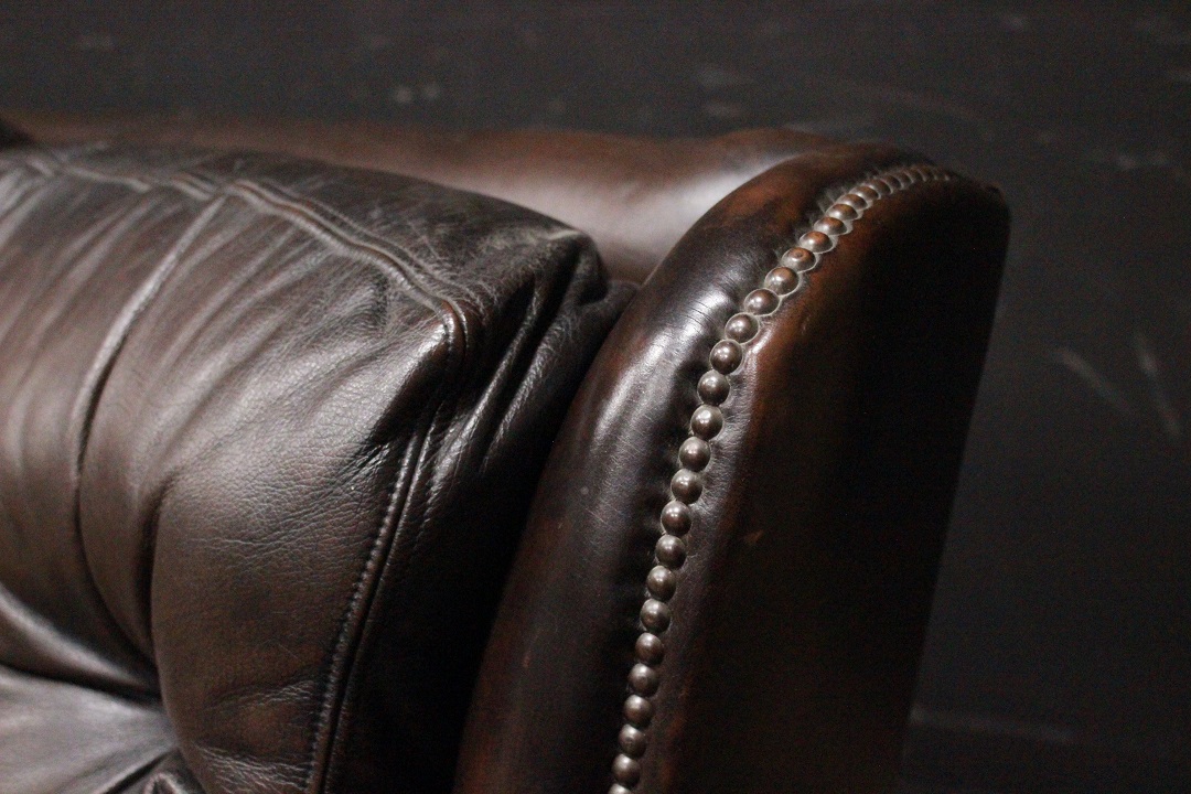 741_Divano_Sofa_bergere_3P_tre_posti_three_seaters_leather_pelle_marrone_terra_brown_originale_original_Brescia_Roncadelle_english_inglese_UK_8