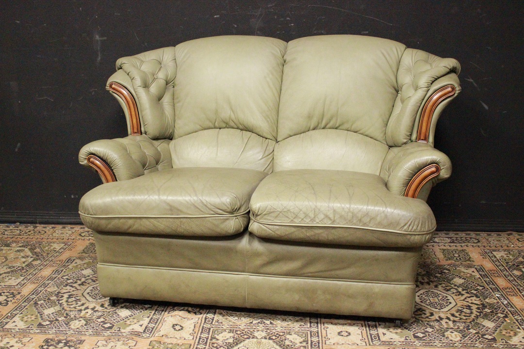 748_divano_sofa_chesterfield_2_two_due_posti_verde_green_inglese_english_pelle_leather_originale_original_bergere_8