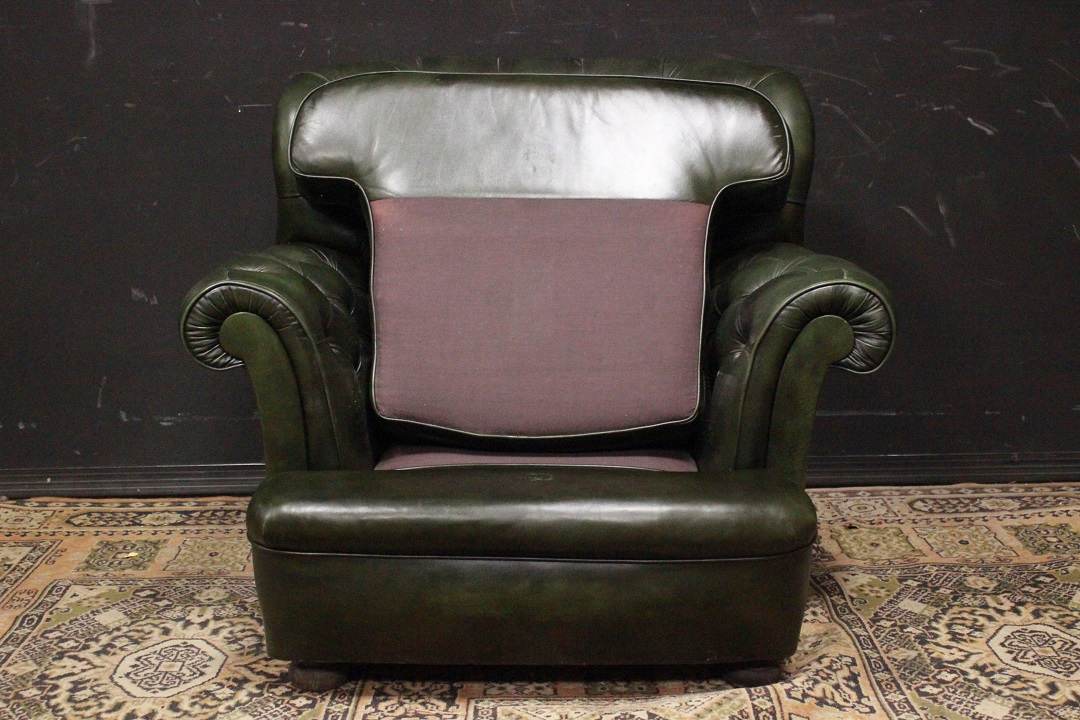 762_Poltrona_Armchair_Chester_Chesterfield_bergere_leather_pelle_verde_cromo_green_originale_original_Brescia_Roncadelle_english_inglese_UK_7