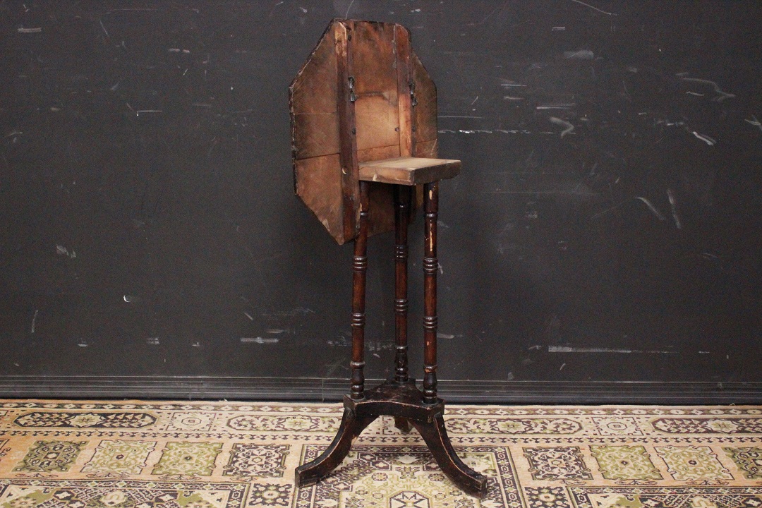 103_tavolino_tavolo_table_ottagonale_ottagono_otto_8_legno_wood_piegabile_inglese_Inghilterra_UK_6
