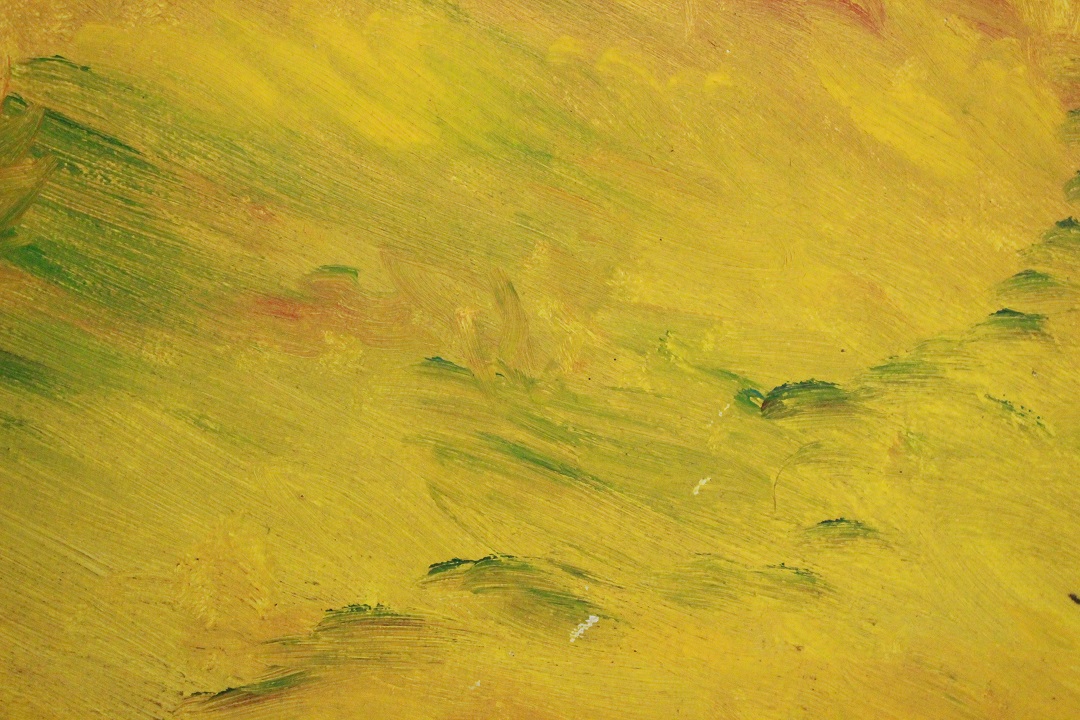364_quadro_paint_olio_su_tela_oil_on_canvass_coppia_couple_asino_donkey_carro_campagna_firmato_signed_Simon_5