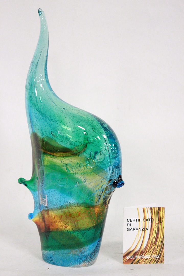 451_scultura_sculpture_pesce_fish_Murano_glass_vetro_firmato_signed_sergio_costantini_certificato_artigianato_made_in_Italy_1