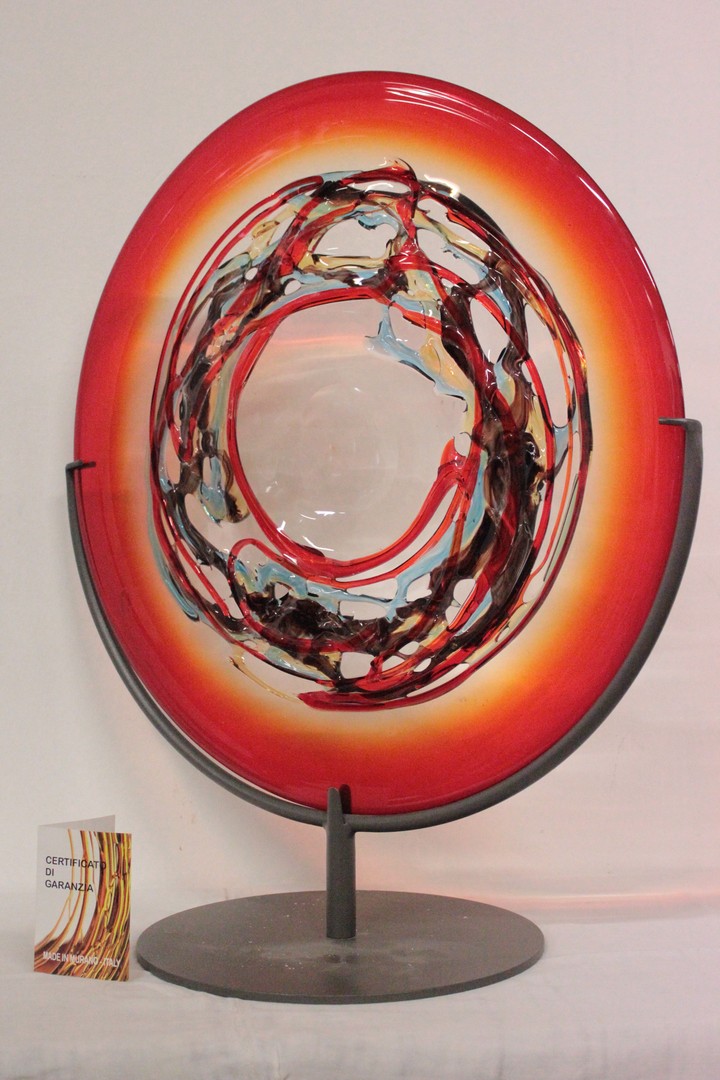 530_piatto_dish_vaso_vase_murano_glass_vetro_firmato_signed_sergio_costantini_certificato_artigianato_made_in_2.jpg