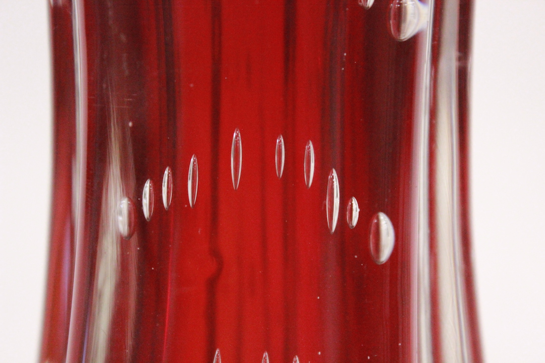 645_vaso_vase_rosso_red_bollicine_Murano_glass_vetro_firmato_signed_certificato_artigianato_made_in_Murano_Venezia_Venice_Brescia_Roncadelle_12