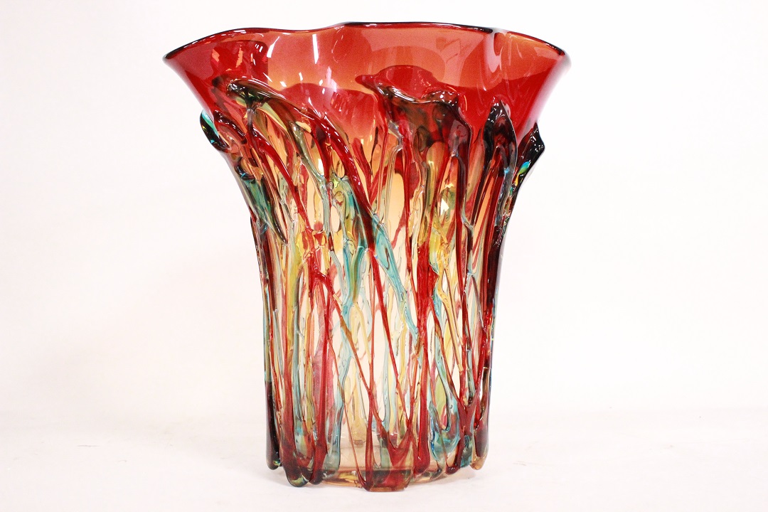 675_vaso_vase_rosso_fiore_Murano_glass_vetro_firmato_signed_Cammozzo_certificato_artigianato_made_in_Murano_Venezia_Venice_Brescia_Roncadelle_0