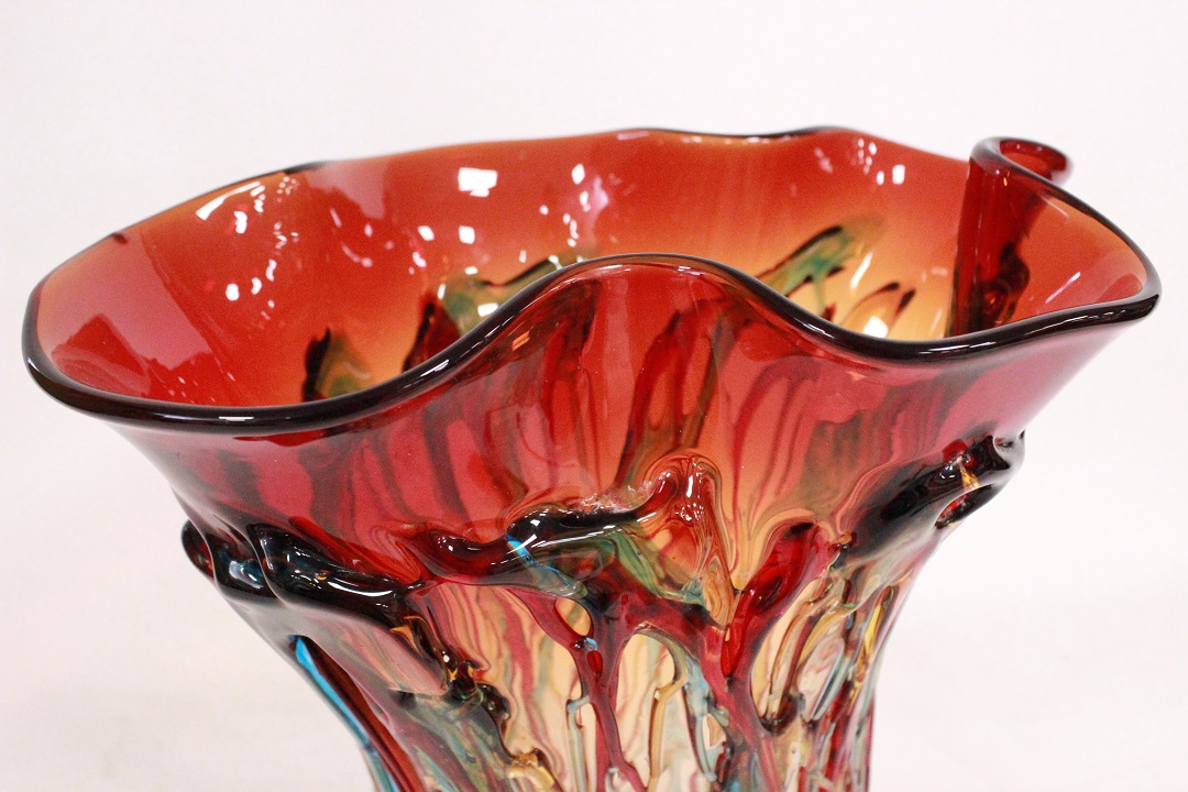 675_vaso_vase_rosso_fiore_Murano_glass_vetro_firmato_signed_Cammozzo_certificato_artigianato_made_in_Murano_Venezia_Venice_Brescia_Roncadelle_10