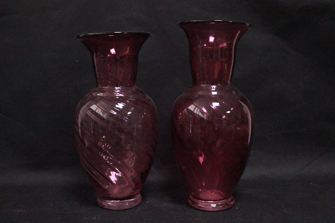 016_vaso_vasi_coppia_due_2_two_fucsia_vetro_glass_vase_vases_fuchsia_0