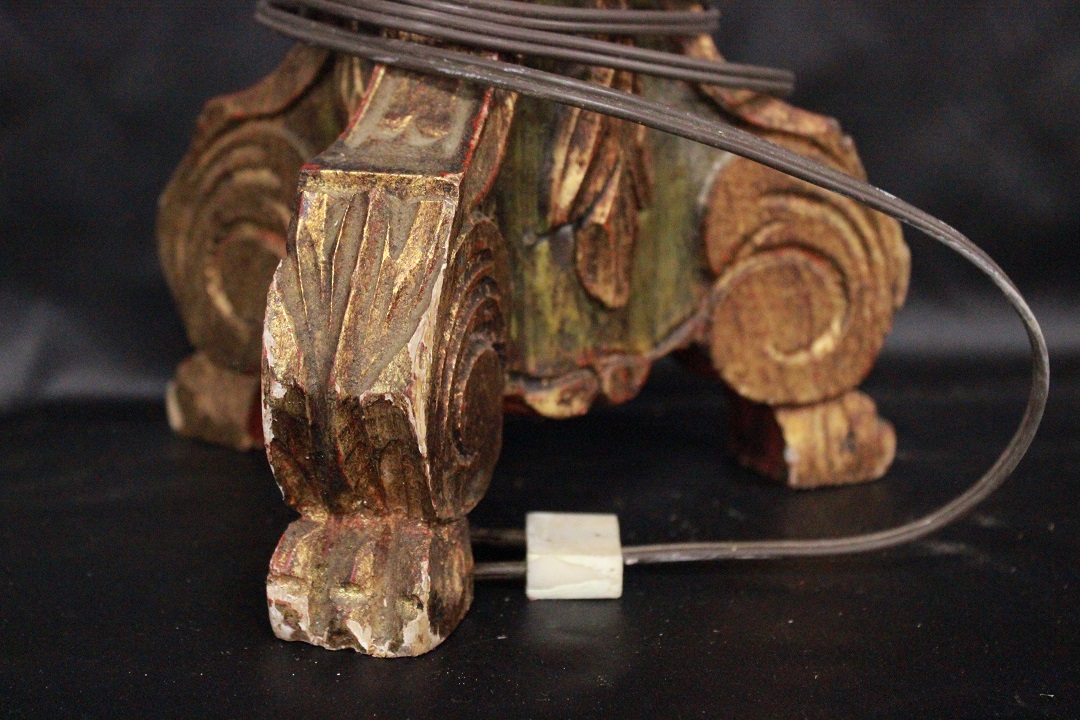 562_candelabro_candelabra_legno_wood_elettrico_electrical_decorato_decorated_colori_colors_Novecento_4