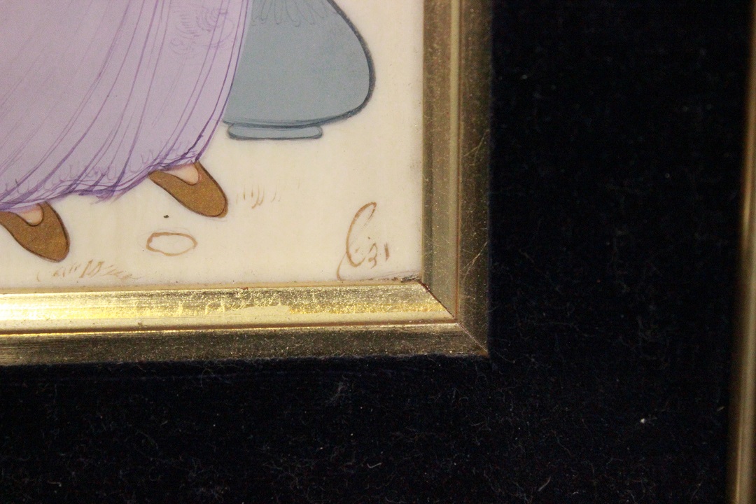 563_quadri_paintings_due_2_two_cornice_frame_velluto_nero_black_velvet_oriente_oriental_est_coppia_double_tecnica_mista_su_pannello_mixed_technique_on_board_4