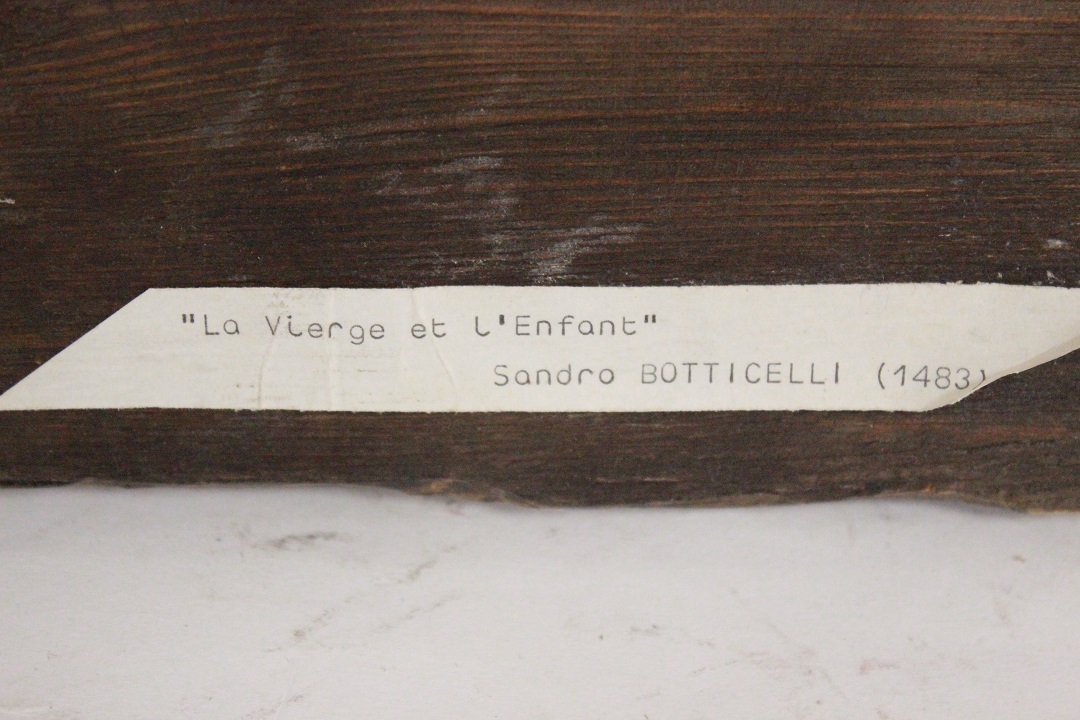 568_stampa_su_legno_wood_Madonna_bambino_Gesù_Jesus_child_5