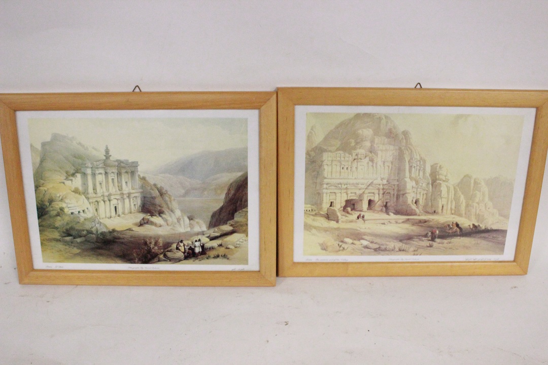 431_lotto_7_sette_stampe_cornici_legno_wood_frames_1