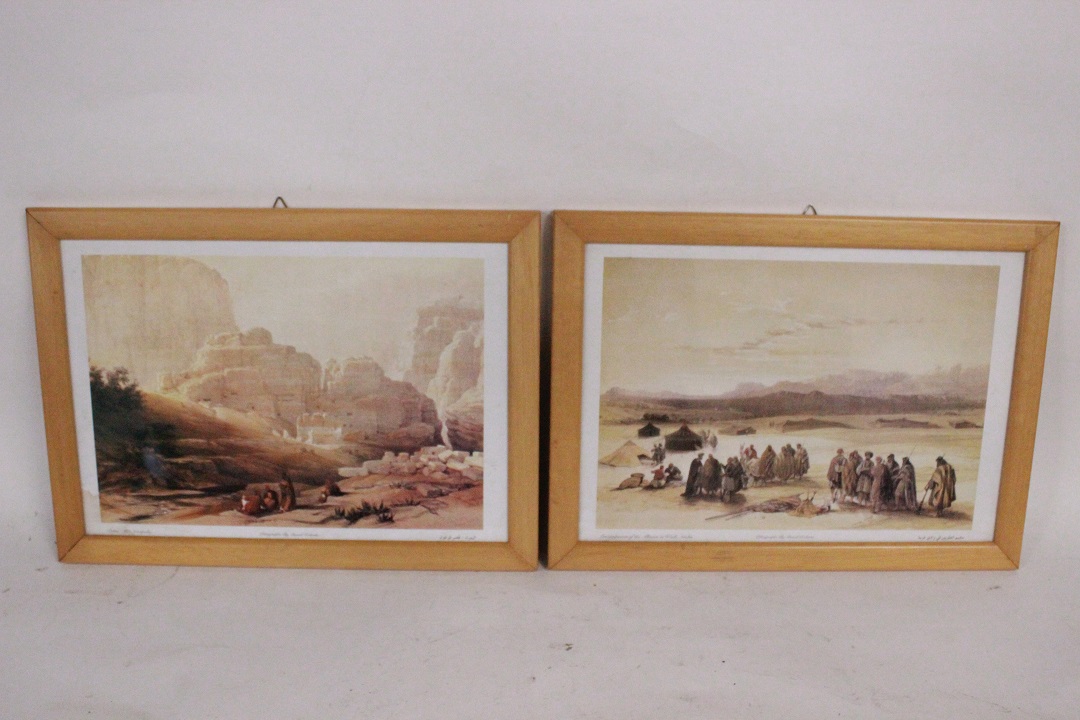 431_lotto_7_sette_stampe_cornici_legno_wood_frames_3