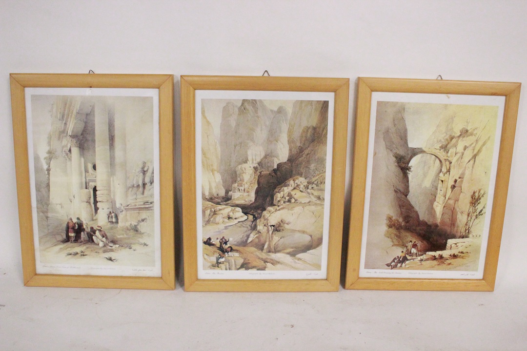 431_lotto_7_sette_stampe_cornici_legno_wood_frames_5