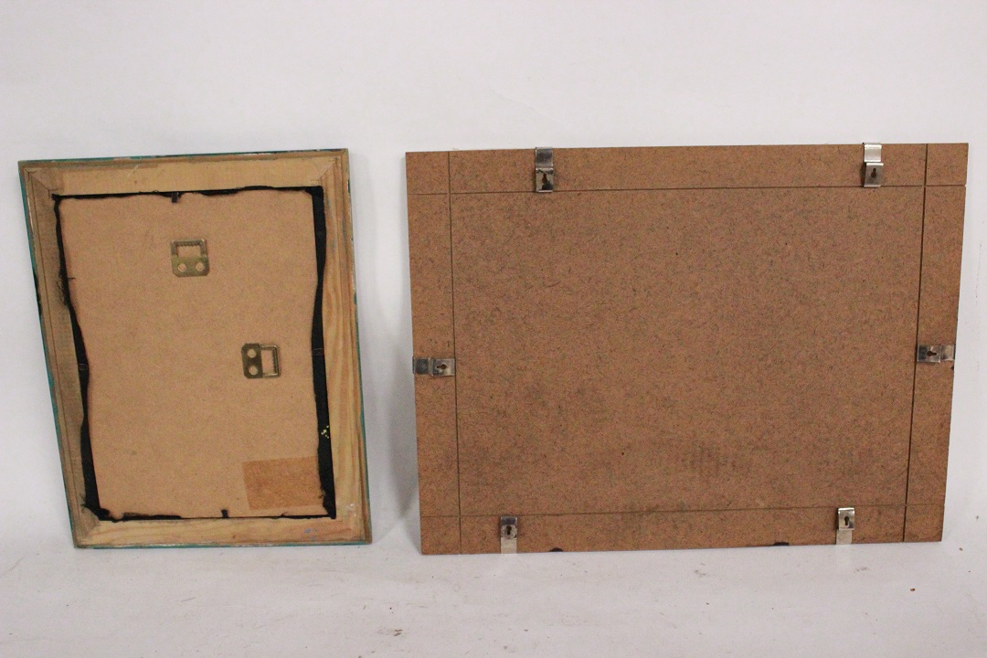 436_lotto_6_sei_stampe_cornici_legno_wood_frames_foto_tema_misto_tecnica_mista_opere_famose_4