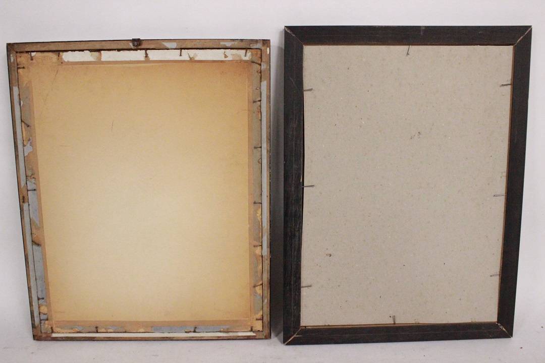 437_lotto_6_sei_stampe_cornici_legno_wood_frames_foto_tema_misto_tecnica_4