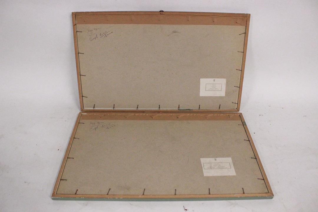 437_lotto_6_sei_stampe_cornici_legno_wood_frames_foto_tema_misto_tecnica_6