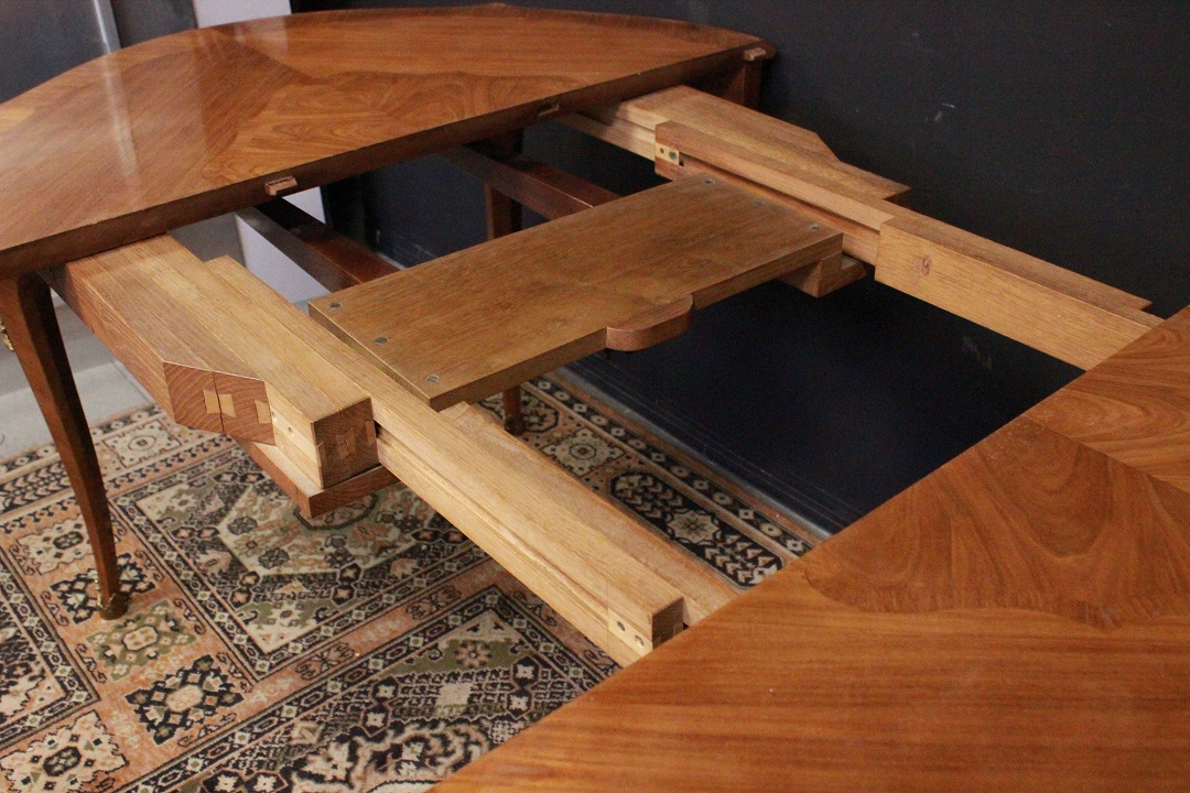 373_tavolo_table_legno_wood_rotondo_round_circle_allungabile_extendible_seconda_metà_Novecento_XX_century_10