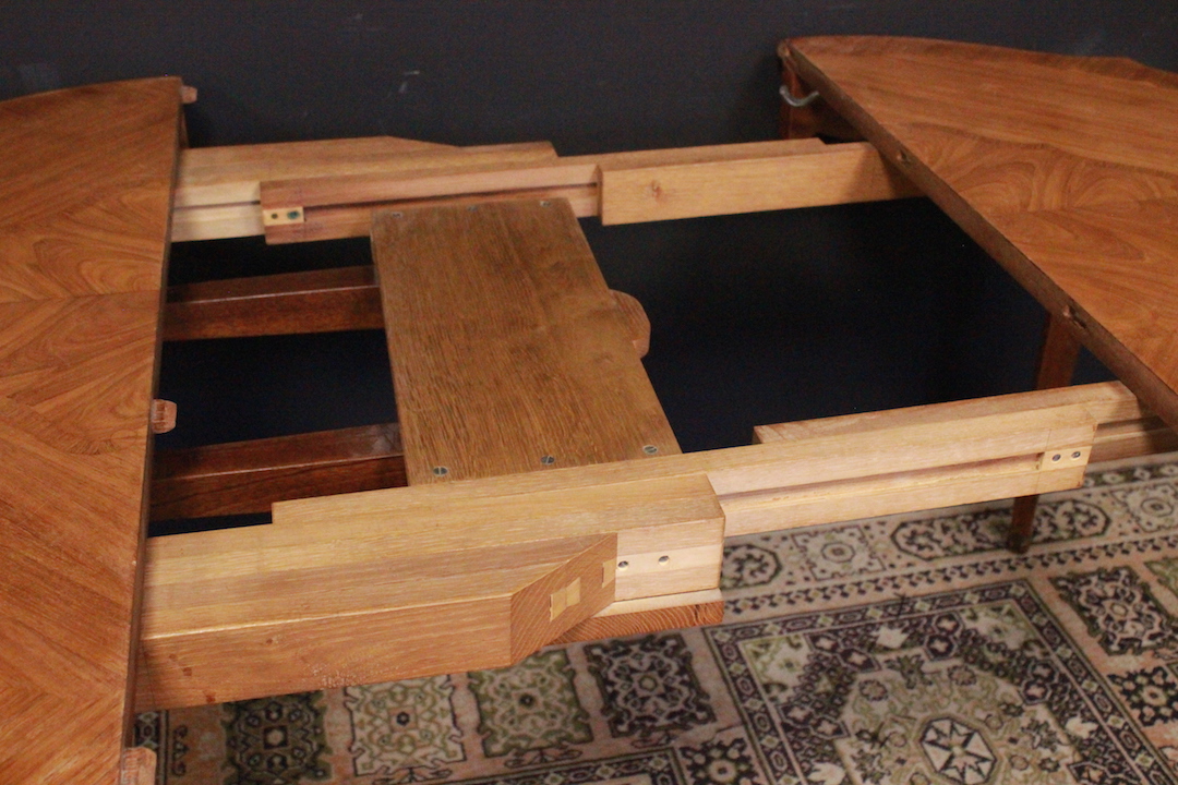 373_tavolo_table_legno_wood_rotondo_round_circle_allungabile_extendible_seconda_metà_Novecento_XX_century_9