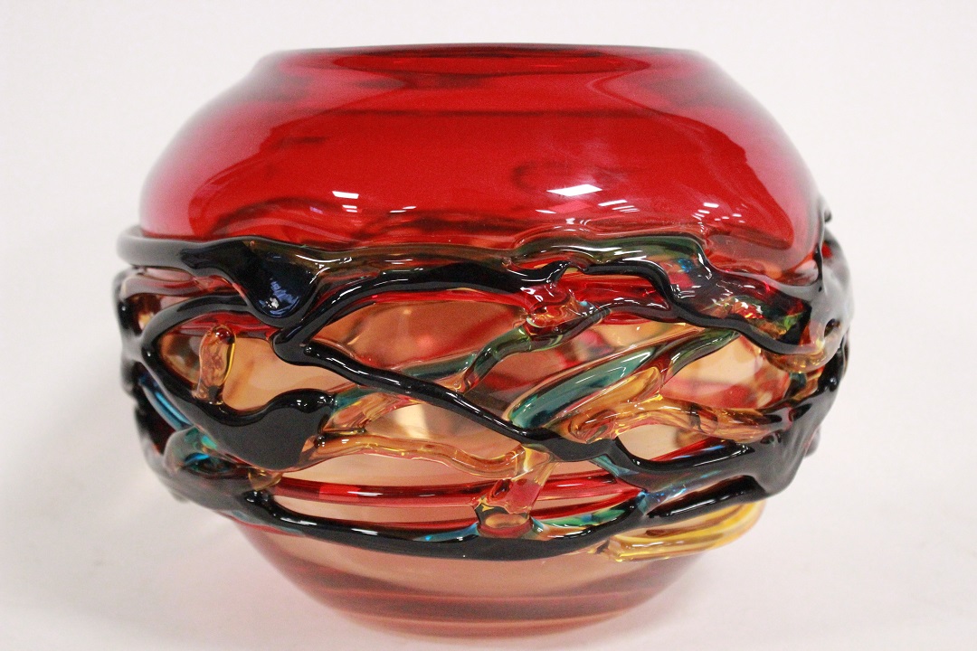 809_vaso_vase_murano_glass_vetro_firmato_signed_Cammozzo_certificato_artigianato_made_in_Murano_Venezia_Venice_Brescia_Roncadelle_8