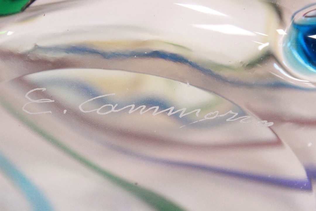 810_vaso_vase_Picasso_Murano_glass_vetro_spirali_firmato_signed_Cammozzo_certificato_artigianato_made_in_Murano_Venezia_Venice_Brescia_Roncadelle_15