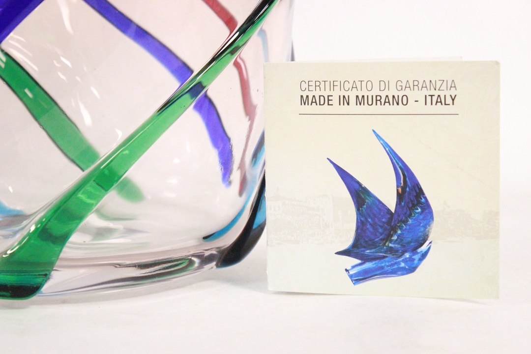 810_vaso_vase_Picasso_Murano_glass_vetro_spirali_firmato_signed_Cammozzo_certificato_artigianato_made_in_Murano_Venezia_Venice_Brescia_Roncadelle_2