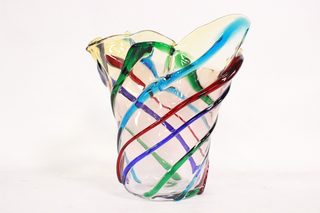 810_vaso_vase_Picasso_Murano_glass_vetro_spirali_firmato_signed_Cammozzo_certificato_artigianato_made_in_Murano_Venezia_Venice_Brescia_Roncadelle_9