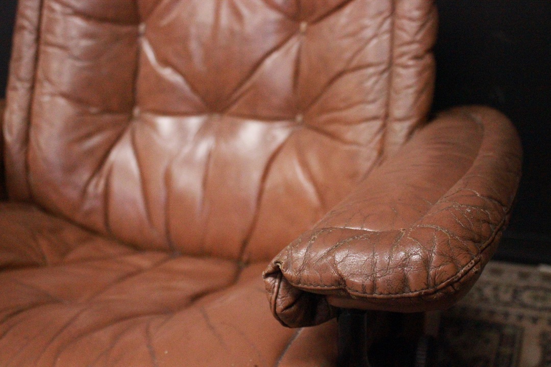 421_Poltrona_Armchair_bergere_reclinabile_recliner_leather_pelle_marrone_chiaro_originale_original_Brescia_Roncadelle_english_inglese_UK_5