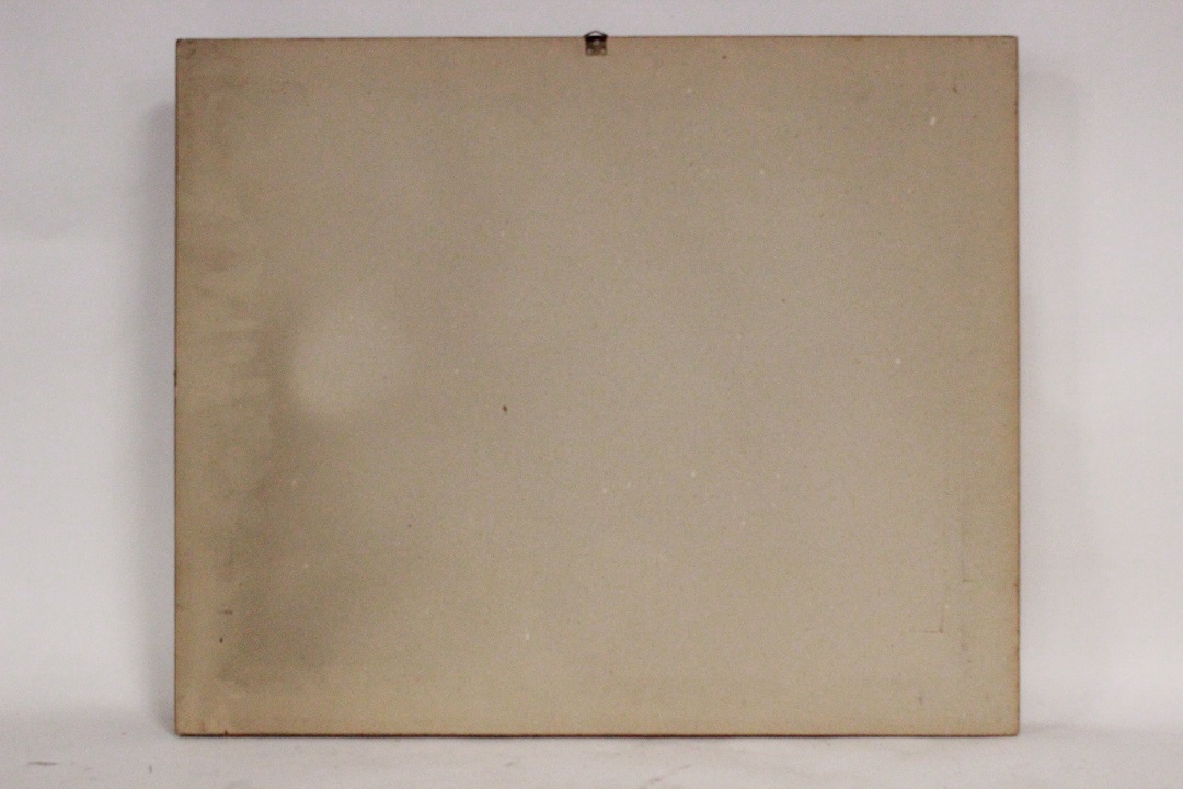 718_quadro_famiglia_animale_cane_cagnolino_stampa_su_tela_cornice_Italia_ITA_metà_1900_7