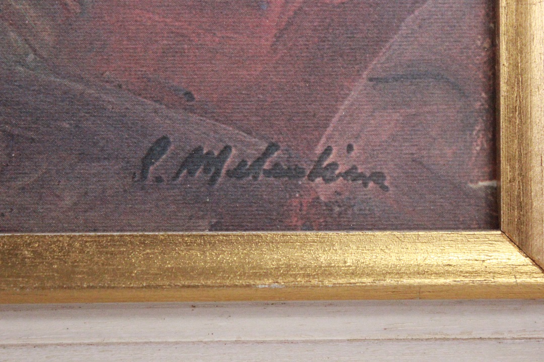 797_quadro_ballerina_stampa_cornice_Italia_ITA_metà_1900_2