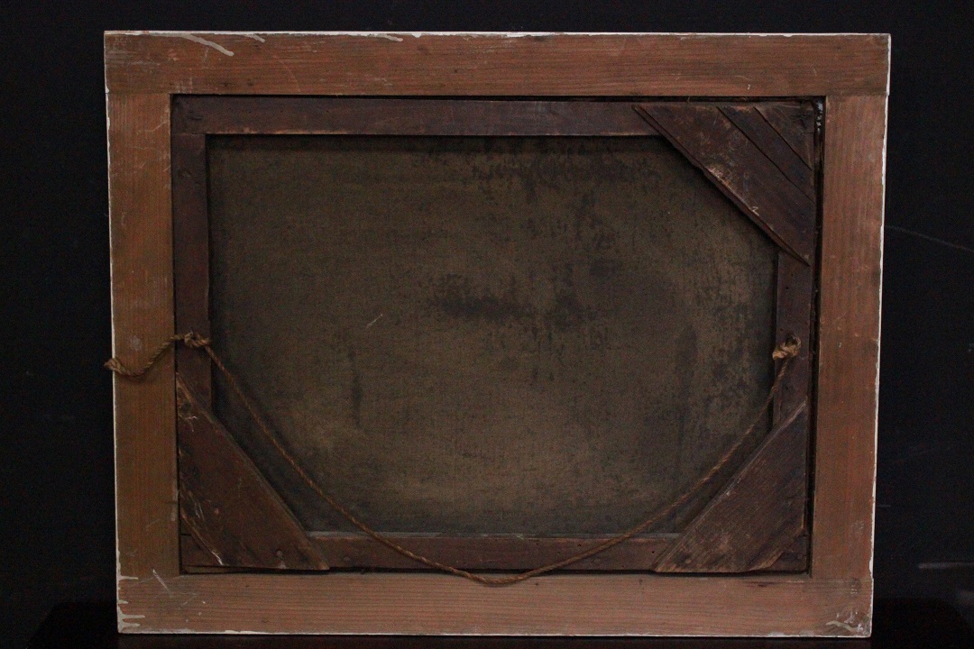 861_quadri_due_olio_tela_le_spigolatrici_riproduzione_Millet_XX_secolo_Francia_FRA_11