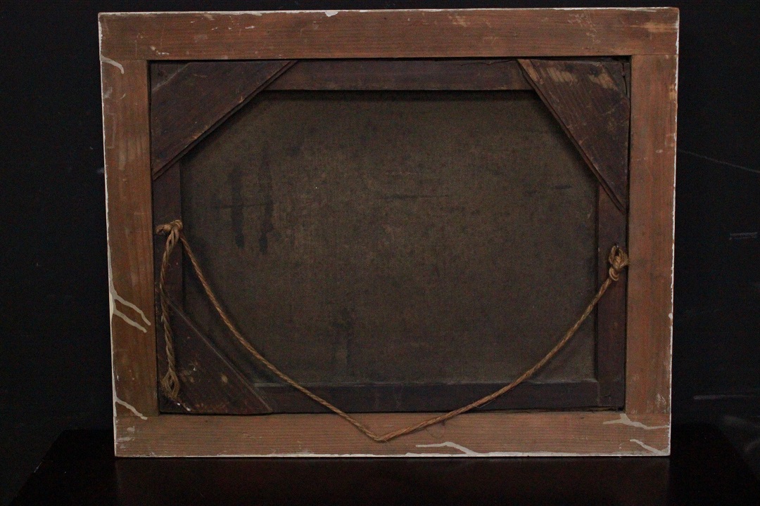 861_quadri_due_olio_tela_le_spigolatrici_riproduzione_Millet_XX_secolo_Francia_FRA_5