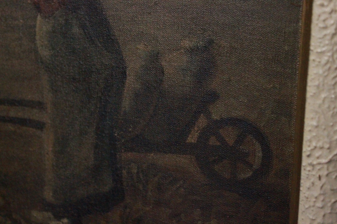 861_quadri_due_olio_tela_le_spigolatrici_riproduzione_Millet_XX_secolo_Francia_FRA_8