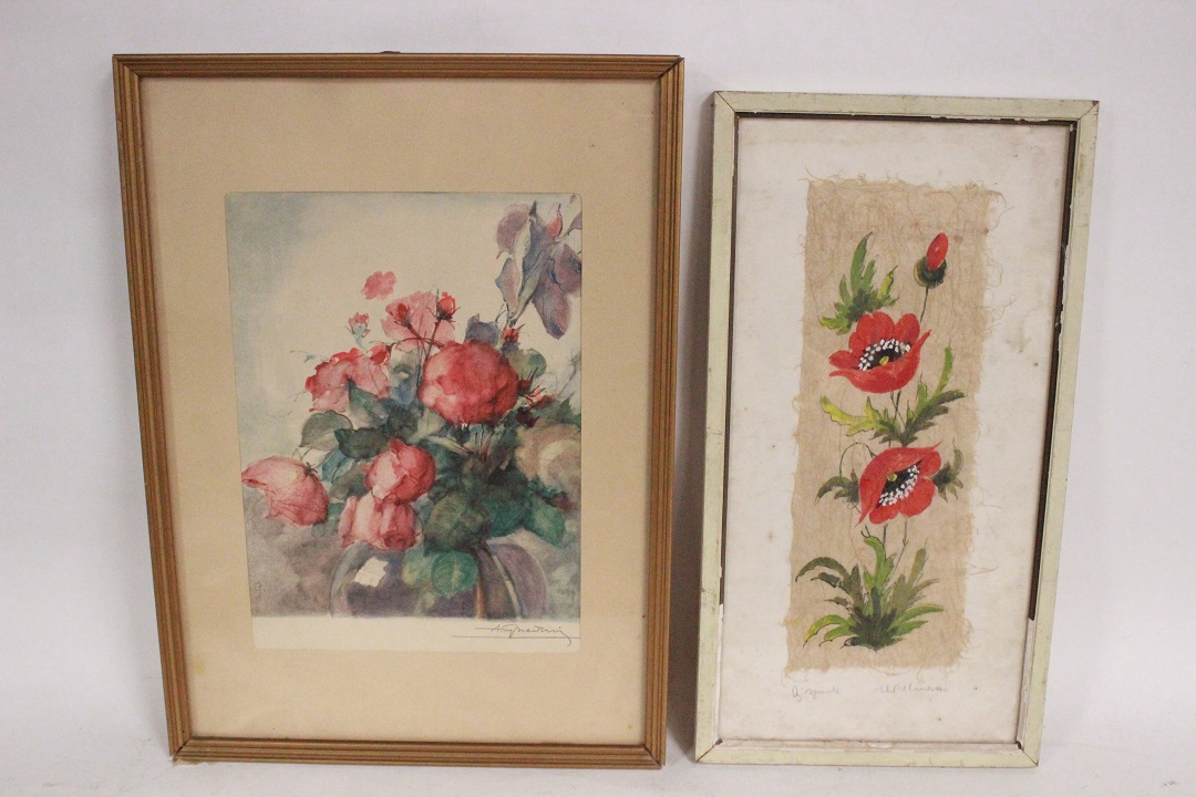 444_lotto_6_sei_stampe_cornici_legno_wood_frames_tema_misto_tecnica_mista_3