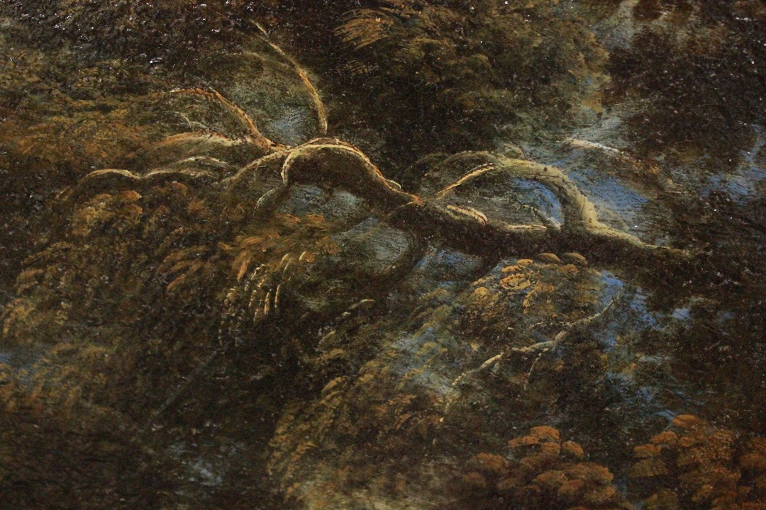 567_Jan_Frans_Van_Bolemen_quadro_paint_cornice_frame_painting_olio_su_tela_Orizzonte_grandi_dimensioni_natura_albero_acqua_15