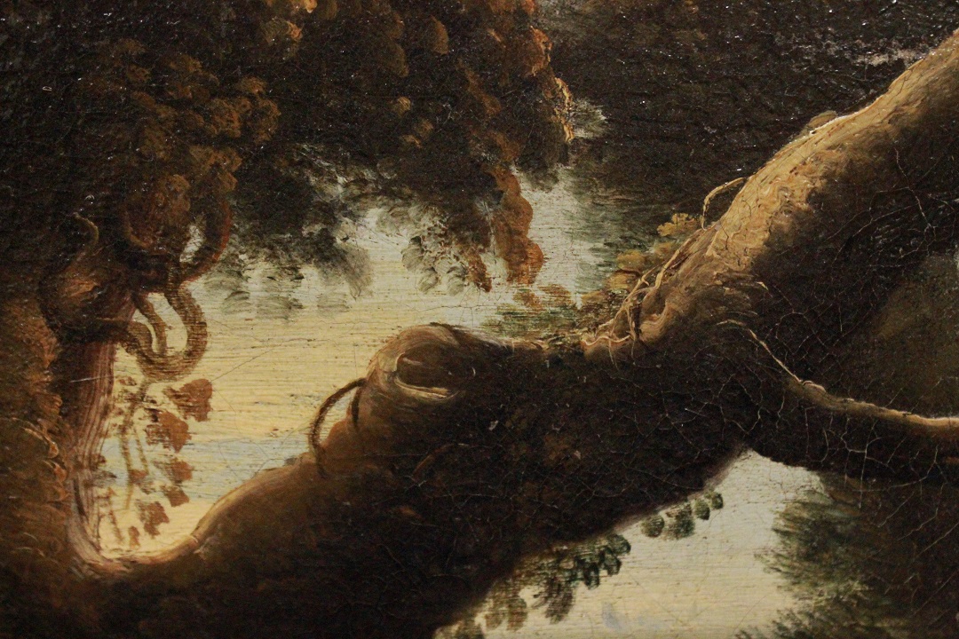 567_Jan_Frans_Van_Bolemen_quadro_paint_cornice_frame_painting_olio_su_tela_Orizzonte_grandi_dimensioni_natura_albero_acqua_18