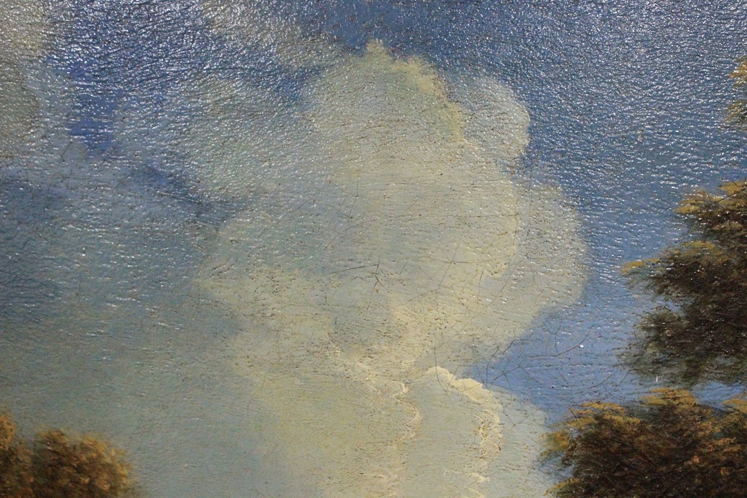 567_Jan_Frans_Van_Bolemen_quadro_paint_cornice_frame_painting_olio_su_tela_Orizzonte_grandi_dimensioni_natura_albero_acqua_19
