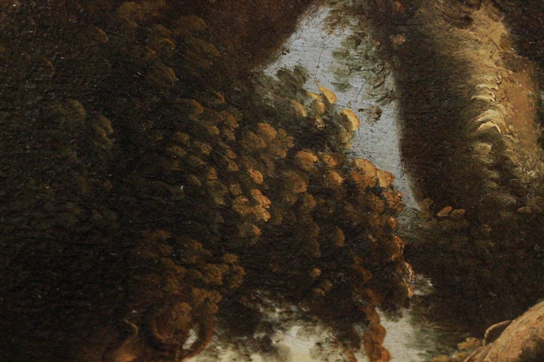 567_Jan_Frans_Van_Bolemen_quadro_paint_cornice_frame_painting_olio_su_tela_Orizzonte_grandi_dimensioni_natura_albero_acqua_27