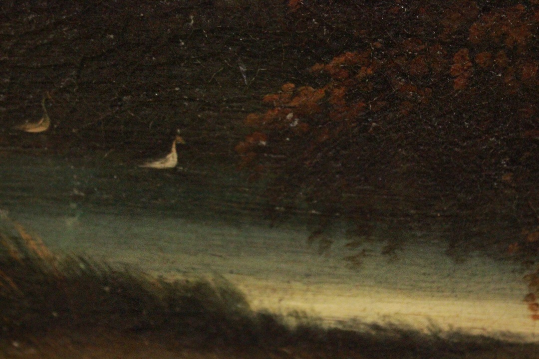 567_Jan_Frans_Van_Bolemen_quadro_paint_cornice_frame_painting_olio_su_tela_Orizzonte_grandi_dimensioni_natura_albero_acqua_9