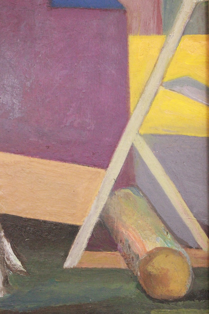 896_quadro_dipinto_olio_su_tela_pressato_su_cartone_painting_oil_on_canvas_La_Provvidenza_cornice_frame_firma_firmato_Severino_Marelli_Francia_FRA_4