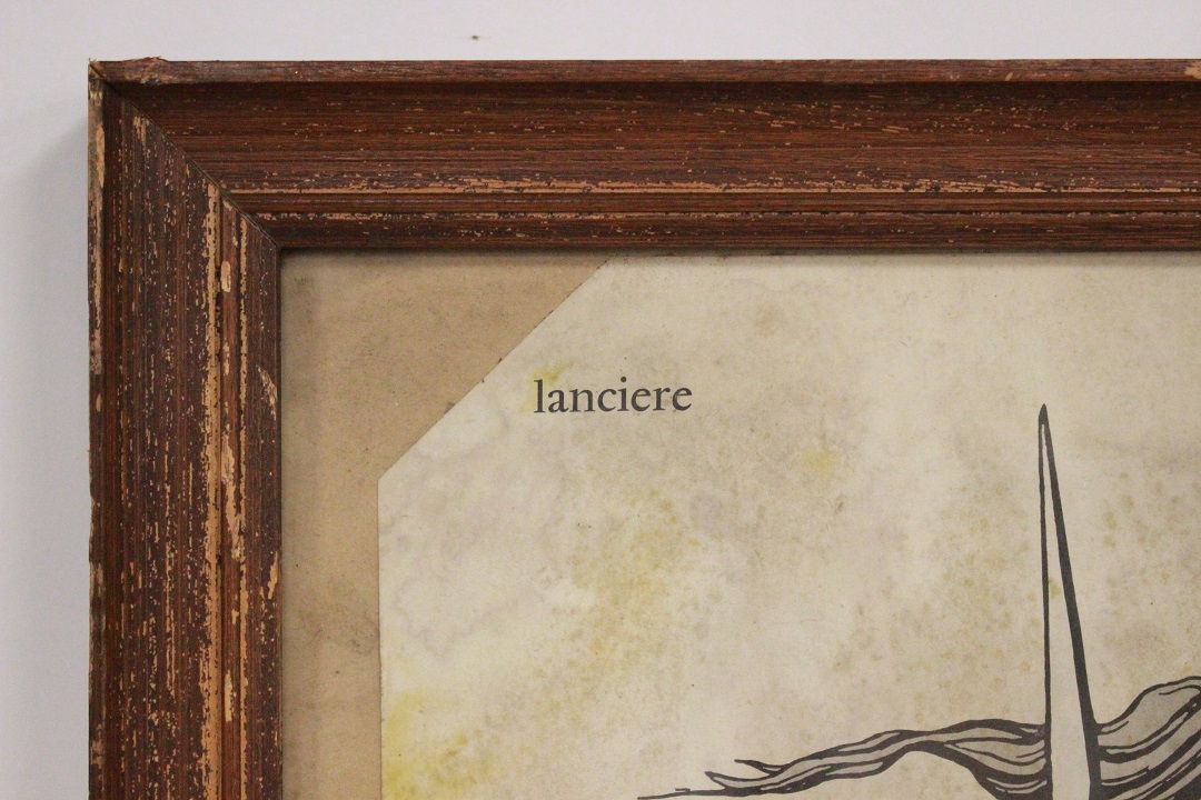 897_quadro_Lanciere_stampa_su_carta_cornice_frame_Francia_FRA_2