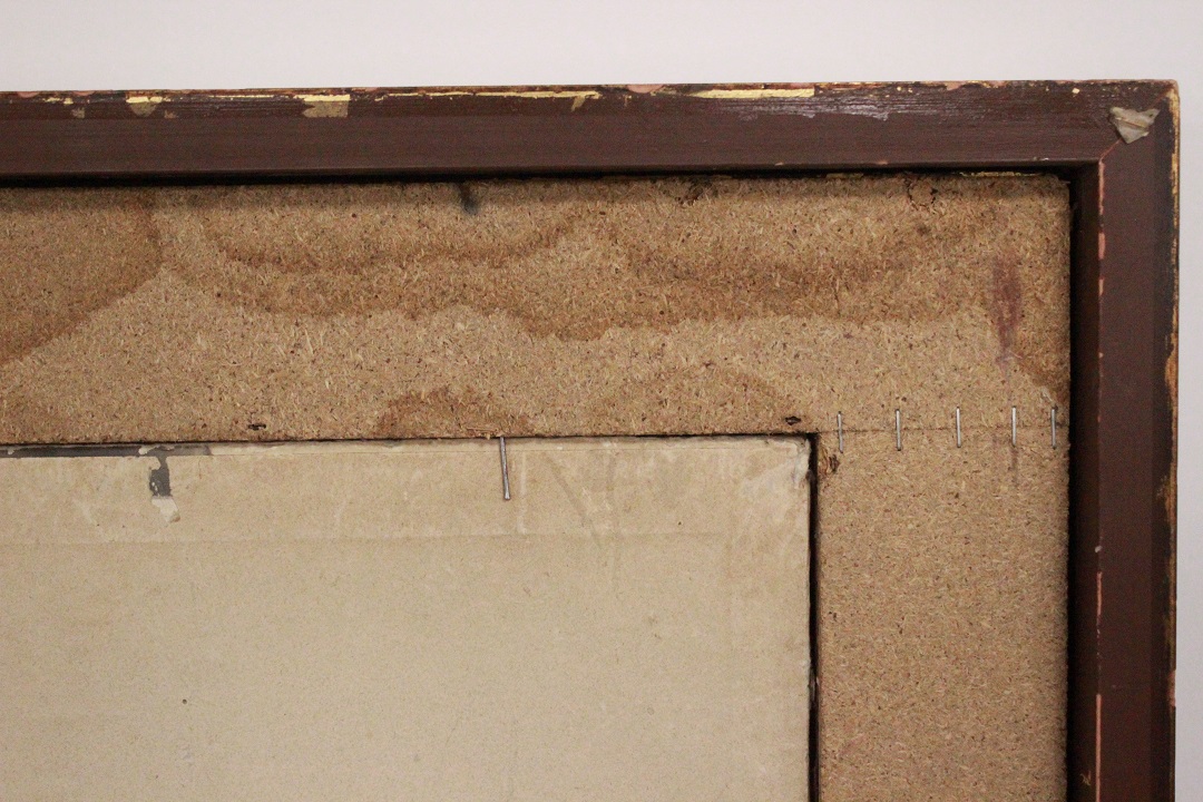 898_quadro_busto_fanciullo_disegno_carboncino_cornice_frame_Francia_FRA_7